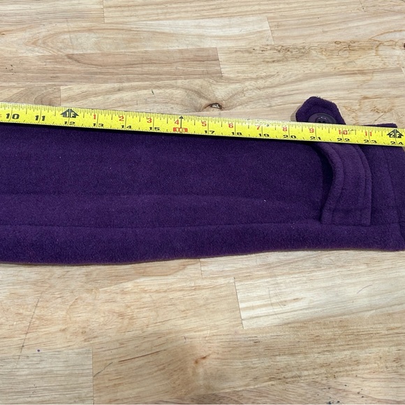 YMI Wool Blend Hooded Purple Coat SZ Small - Picture 7 of 13